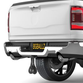 Large Truck Nuts (Option: Black)